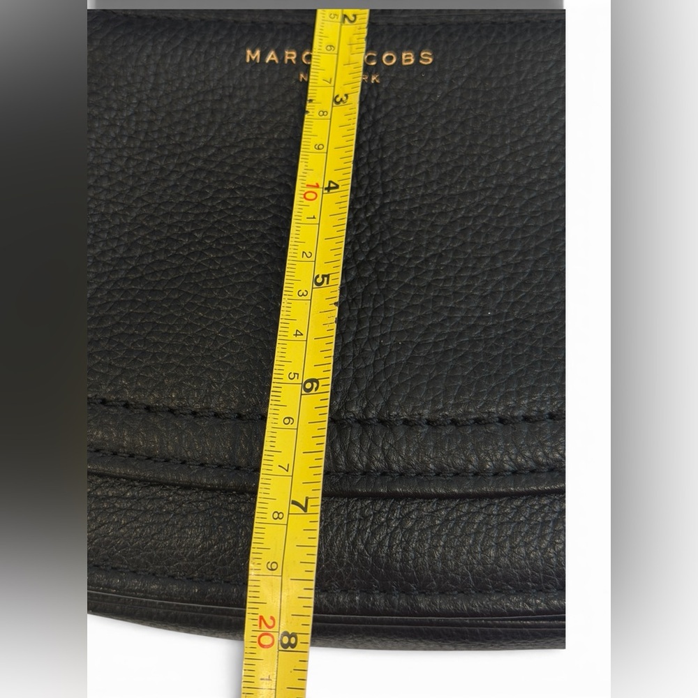 Marc Jacobs Black Pebbled Leather Crossbody Bag - Picture 12 of 15